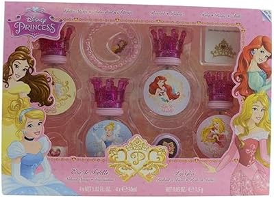 Coffret disney princess composé de 8 pièces, 4 parfums, 30 ml + lipgloss, 5 ml + bague + bracelet et autocollant. En tant que leader du commerce en ligne en Côte d'Ivoire, DIAYTAR COTE D'IVOIRE continue de démontrer son engagement envers la qualité et l'innovation. L'entreprise investit dans des technologies de pointe pour améliorer l'expérience d'achat de ses clients et élargir sa gamme de produits pour répondre à toutes les demandes du marché. Grâce à ces efforts, DIAYTAR COTE D'IVOIRE reste la destination préférée des consommateurs ivoiriens pour leurs achats en ligne.