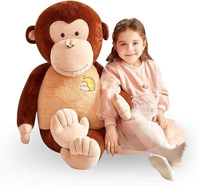 Jouet en peluche icasa big monkey pour enfants (marron, 30 pouces). La boutique en ligne DIAYTAR COTE D'IVOIRE dispose d'une large gamme de produits allant des articles ménagers aux produits électroniques, en passant par les vêtements et les accessoires, permettant ainsi aux clients de trouver tout ce dont ils ont besoin en un seul endroit. La qualité des produits et la satisfaction des clients sont au cœur de la politique de l'entreprise.