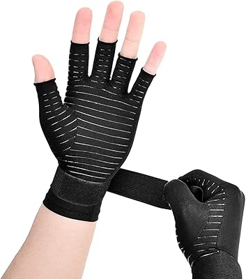 Gants de compression pour l'arthrite gants en fibre de cuivre sûrs et durables