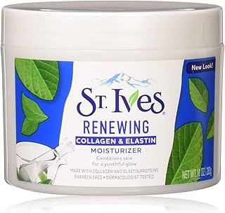Crème hydratante pour le visage au collagène et à l'élastine pour tous types