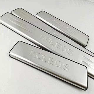 4 pièces protecteur de seuil de porte extérieur en acier inoxydable, accessoires
