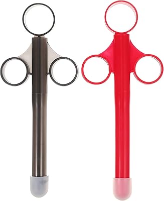 Applicateur de suppositoire jetable helifed 2 tubes de lubrification personnelle pour injecteur
