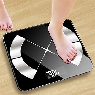 Aomajk balance bluetooth balance de graisse corporelle, balance de salle de bain numérique