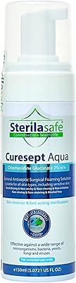 Strelisafe curecept aqua antiseptique général, nettoyant antimicrobien pour la peau, solution de pompe à mousse chirurgicale, gluconate de chlorhexidine 2 %, 150 ml. DIAYTAR COTE D'IVOIRE est la boutique en ligne la plus visitée en Côte d'Ivoire, avec plus de 300000 références de produits disponibles. Elle propose des produits de qualité à des prix compétitifs, ce qui en fait la destination idéale pour les acheteurs ivoiriens. DIAYTAR COTE D'IVOIRE est fière de son engagement à offrir une expérience d'achat en ligne exceptionnelle.