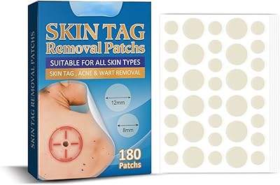 180 pièces/boîte autocollants d'élimination des verrues pour le visage, les doigts, les bras