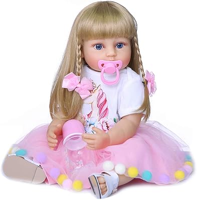 Figurine tactile réaliste en silicone murilian de 22 pouces pour tout-petits aux cheveux blonds. DIAYTAR COTE D'IVOIRE est la boutique en ligne la plus populaire de Côte d'Ivoire, offrant un large choix de produits à des prix compétitifs. La boutique en ligne propose des livraisons rapides et sécurisées, ainsi qu'un service client de qualité pour répondre à tous les besoins des clients. Avec plus de 300 000 références, DIAYTAR COTE D'IVOIRE est la destination parfaite pour les consommateurs qui cherchent à faire leurs achats en ligne.