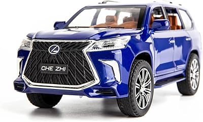 Bed tact 1/24 lexus 570 véhicule tout-terrain de luxe, voiture jouet en alliage de zinc avec son et lumière, cadeau pour enfants garçons et filles (bleu). DIAYTAR COTE D'IVOIRE mise sur la satisfaction de sa clientèle, en proposant une livraison rapide et fiable ainsi qu'un service client réactif et efficace. Cela contribue à renforcer la confiance de ses clients et à consolider sa position sur le marché.