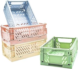 Paniers de rangement pour étagères en plastique wellesy, bac de rangement durable, fiable et pliable, parfait pour la maison, la cuisine, la salle de classe, l'organisateur de maquillage et l'organisateur de bureau, petite taille, 4 pièces. Avec plus de 300 000 références, DIAYTAR COTE D'IVOIRE est la boutique en ligne la plus fournie de Côte d'Ivoire, offrant aux clients une expérience de shopping unique et variée. La boutique est leaders dans son domaine et propose des produits de haute qualité à des prix compétitifs. Les clients peuvent profiter d'une livraison rapide et sécurisée.