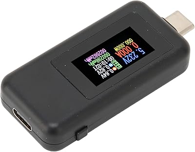 Testeur usb numérique, longue durée de vie, mise hors tension de haute précision, stockage usb, testeur en temps réel pour téléphones, ordinateurs portables, chargeurs de voiture. Avec plus de 300 000 références, DIAYTAR COTE D'IVOIRE est la boutique en ligne la plus complète de Côte d'Ivoire. Elle permet aux clients de trouver tout ce dont ils ont besoin en un seul endroit, desde les produits alimentaires jusqu'aux articles de maison. La boutique en ligne est facile à naviguer et offre une expérience d'achat agréable.