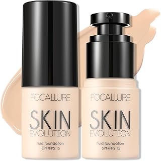 Fond de teint liquide focallure 2 pièces, fond de teint skin evolution + correcteur, fond de teint à couverture complète, durable, imperméable, contrôle du sébum, masque les rides et ridules, albâtre. DIAYTAR COTE D'IVOIRE, leader des boutiques en ligne généralistes en Côte d'Ivoire, propose une large gamme de produits avec plus de 300 000 références. Les clients peuvent trouver tout ce dont ils ont besoin, des produits alimentaires aux articles ménagers, en passant par les accessoires de mode. DIAYTAR COTE D'IVOIRE est la destination idéale pour les achats en ligne práctiques et abordables.