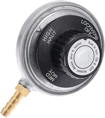Opco régulateur de gaz basse pression pour réservoir de propane, régulateur de gril à gaz réglable avec connexion 1/4" et entrée à vis cylindrique femelle 1"-20 et sortie de buse. Avec plus de 300 000 références disponibles, DIAYTAR COTE D'IVOIRE est le paradis du shopaholic en Côte d'Ivoire. La boutique propose une large gamme de produits, allant des dernières tendances de la mode aux dernières technologies en électronique. Grâce à son système de paiement sécurisé et à sa politique de retour facile, vous pouvez acheter en toute confiance et profiter d'une expérience d'achat en ligne inégalée.