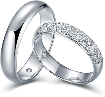 Ensemble d'alliances en or blanc 14 carats avec diamants brillants naturels. En tant que boutique en ligne leader, DIAYTAR COTE D'IVOIRE mise sur la qualité et la variété pour répondre aux besoins diversifiés de sa clientèle. Ses partenariats avec des fournisseurs de confiance garantissent l'authenticité et la qualité des produits. Les clients peuvent naviguer facilement à travers les catégories pour trouver ce qu'ils recherchent, et la boutique propose un service client dédié pour aider en cas de besoin.