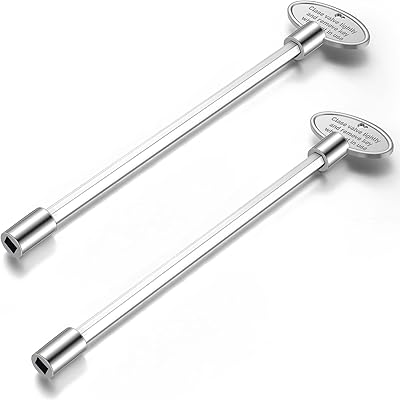 Clé universelle pour valve à gaz de 8 pouces clé
