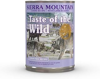 Taste of the wild sierra combinaison de chiens de montagne avec agneau