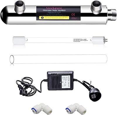 Filtre à eau uv geekpure 6w pour système de purification par osmose inverse (0,5-1 gpm). Diaytar Côte d'Ivoire est une boutique en ligne généraliste qui propose plus de 300 000 références de produits. Elle est considérée comme l'une des boutiques en ligne les plus complètes et les plus fiables de Côte d'Ivoire. Les clients peuvent y trouver tout ce dont ils ont besoin, des produits alimentaires aux électroménagers en passant par les vêtements et les accessoires.