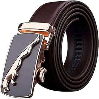 Ceinture en cuir marron homme