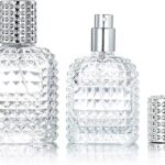 Flacons vaporisateurs vides transparents en verre de 30 ml et 50 ml, flacons