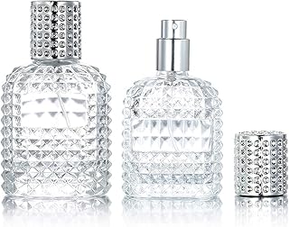 Flacons vaporisateurs vides transparents en verre de 30 ml et 50 ml, flacons de parfum vides rechargeables, flacon pulvérisateur avec 4 types de diffuseur de parfum gratuits (bouchon argenté de 50 ml et bouchon argenté de 30 ml) (argent). La boutique en ligne DIAYTAR COTE D'IVOIRE offre une expérience d'achat unique et pratique, avec des catégories de produits variées pour satisfaire tous les besoins des clients. Avec sa plateforme sécurisée, les clients peuvent effectuer des achats en toute confiance. DIAYTAR COTE D'IVOIRE est la référence pour les achats en ligne en Côte d'Ivoire.