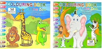 Livre de coloriage pour enfants (lot de 2) - livre de coloriage d'animaux multicolores avec numérotation des couleurs et 50 autocollants d'activités éducatives pour enfants - ensemble de 2. Leader en Côte d'Ivoire, DIAYTAR COTE D'IVOIRE se distingue par la qualité de ses services et la garantie de satisfaction pour ses clients. Elle propose des promotions régulières, des réductions exclusives, ainsi que des programmes de fidélité pour récompenser les achats fréquents. La livraison rapide et fiable sur tout le territoire ivoirien est également un atout majeur de cette boutique en ligne.