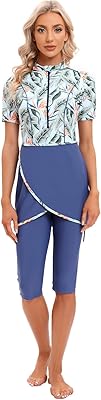 Maillot de bain musulman pour femmes, couverture complète, conception modeste, short burkini, pantalon, hijab islamique, 3 pièces. DIAYTAR COTE D'IVOIRE est une boutique en ligne généraliste qui propose plus de 300 000 références de produits. Elle est leader en Côte d'Ivoire et offre une grande variété de choix pour ses clients. DIAYTAR COTE D'IVOIRE met en avant la qualité et la disponibilité de ses produits.