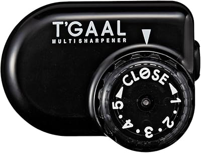 Taille-crayon coudé réglable kotsuwa stud, noir (rs017bk). DIAYTAR COTE D'IVOIRE se distingue par son engagement à offrir une expérience d'achat en ligne de haute qualité à ses clients. La boutique dispose d'une équipe de service client dédiée qui est prête à aider les clients à tout moment. De plus, la boutique utilise des méthodes de paiement sécurisées pour protéger les informations des clients et garantir des transactions sans risque.