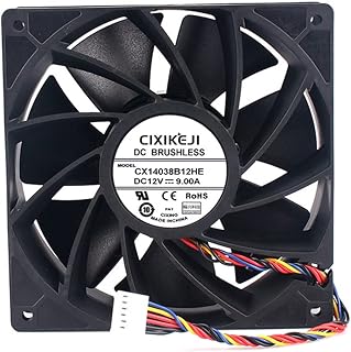 Ventilateur de refroidissement miner 140 mm x 38 mm 14038 6 broches dc12v 9a whatsminer m21s wingbit e9+ e10 ventilateur de refroidissement violent. En tant que boutique en ligne généraliste, DIAYTAR COTE D'IVOIRE s'engage à offrir à ses clients une expérience d'achat en ligne sans précédent. Avec plus de 300 000 références à portée de main, les clients peuvent comparer les prix et les produits pour trouver les meilleures offres. De plus, l'équipe dédiée de DIAYTAR s'assure que chaque client reçoive un service client personnalisé et de haute qualité.