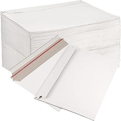 Singyun 100 enveloppes en carton blanc 250 mm x 160 mm, enveloppes de courrier pour livres postaux 250 g/m2, enveloppes en carton rigide pour papier, photos et cartes. DIAYTAR COTE D'IVOIRE est plus qu'une simple boutique en ligne ; c'est une communauté. Elle permet aux clients de découvrir de nouveaux produits, de partager leurs expériences et d'interagir avec d'autres clients. La boutique favorise ainsi un sentiment d'appartenance et de proximité avec ses clients.
