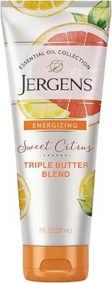 Jergens sweet citrus lotion pour le corps et les mains au beurre d'agrumes