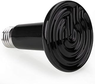 Lampe chauffante en céramique b&k, lampe chauffante infrarouge avancée pour reptile, lézard, tortue