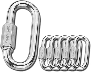 Kit de mousquetons multifonctionnels à dégagement rapide en acier inoxydable sm-tung 304 pour