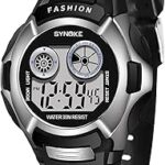 Montre de sport élégante pour enfants de jeweleretic, montre numérique multifonction avec lumière