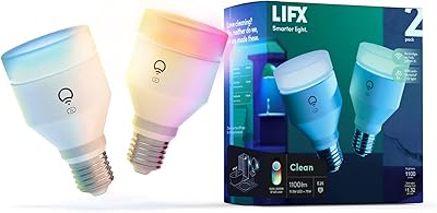 Ampoule led intelligente antibactérienne lifex a19, 1100 lumens, de clean, ne nécessite pas de pont, compatible avec alexa, hi-google, homekit et siri (2 pièces). La boutique en ligne DIAYTAR COTE D'IVOIRE est une plateforme de commerce électronique qui permet aux clients de faire des achats en ligne de manière sécurisée. Elle propose plus de 300 000 références de produits et offre une grande variété de choix pour les clients. Les clients peuvent également profiter de promotions et de réductions exclusives.