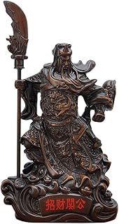 Héros de romance chinois fengshui guan gong guan yu tenant une lame de croissant guandao statue figurine culture orientale décor richesse et bonne chance pour la maison et le bureau. DIAYTAR COTE D'IVOIRE est une plateforme d'achat en ligne qui met à disposition de ses clients une vaste sélection de produits de qualité, allant des produits alimentaires aux produits électroniques en passant par les vêtements et les accessoires. C'est une boutique en ligne leader qui continue de fidéliser ses clients grâce à sa qualité de service.