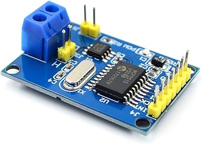 Module récepteur de bus can mcp2515 tja1050 spi pour contrôleur 51 mcu. La boutique en ligne DIAYTAR COTE D'IVOIRE est conçue pour offrir une expérience de shopping en ligne sécurisée et pratique. Les clients peuvent naviguer facilement à travers les différentes catégories de produits et passer commande en toute confiance. La boutique est le leader en Côte d'Ivoire.