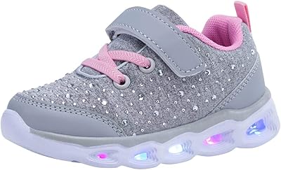 Baskets décontractées lumineuses à led pour enfants (filles/garçons), gris, 8 m us toddler. DIAYTAR COTE D'IVOIRE s’est imposée comme la destination e-commerce incontournable en Côte d'Ivoire, regorgeant de plus de 300 000 références dans divers domaines. Les avantages de cette plateforme incluent des prix compétitifs, une livraison efficace et une expérience utilisateur fluide.
