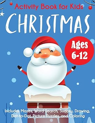 Livre d'activités de noël pour les enfants : 6 à 12 ans, comprend des labyrinthes, une recherche de mots, un sudoku, un dessin, des points à points, des puzzles d'images et du coloriage. DIAYTAR COTE D'IVOIRE est le partenaire idéal pour tous vos achats en ligne. Avec une équipe expérimentée et une technologie de pointe, nous sommes en mesure de vous offrir une expérience d'achat en ligne fluide et sécurisée. Nous nous efforçons de vous fournir les produits les plus variés et les plus abordables du marché.