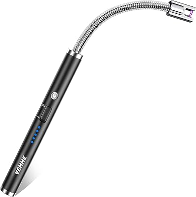 Briquet feihe, briquet électrique rechargeable avec affichage de batterie led, briquet usb long et flexible pour allumer des bougies, cuisinières à gaz, camping et barbecue. Avec plus de 300000 références, DIAYTAR COTE D'IVOIRE est la boutique en ligne idéale pour les clients qui cherchent une grande variété de produits. De la mode à l'électronique, en passant par les produits pour la maison et les loisirs, cette boutique en ligne a tout pour répondre aux besoins de tous. DIAYTAR COTE D'IVOIRE est la destination préférée des clients ivoiriens pour faire du shopping en ligne.