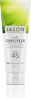 Crème solaire à large spectre jason kids avec fps 45. DIAYTAR COTE D'IVOIRE est une boutique en ligne généraliste qui propose plus de 300000 références de produits variés, rendant ainsi le shoppping en ligne plus pratique et plus abordable pour les ivoiriens. Elle est devenue la boutique leader en Cote d'Ivoire grâce à sa large gamme de produits et à ses services de qualité. Elle offre une expérience d'achat unique et personnalisée.