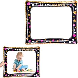 Cadre photo gonflable pour selfie, cadre photo géant pour anniversaire, cadre photo