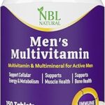 Nbl multivitamine naturelle haute puissance pour hommes actifs, soutien à la santé musculaire