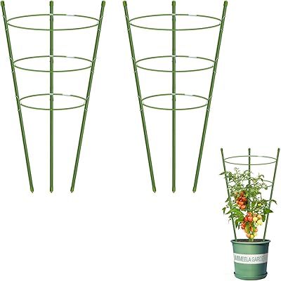 Cage de support pour plantes résistante à la rouille jardin tomates treillis grimpantes et fleurs. La boutique en ligne DIAYTAR COTE D'IVOIRE est conçue pour offrir une expérience d'achat en ligne fluide et intuitive. Le site web est facile à naviguer, et les clients peuvent fácillement trouver les produits qu'ils cherchent grâce à la fonction de recherche ou en parcourant les différentes catégories de produits. Les informations sur les produits sont complètes et détaillées.