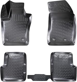 Tapis de sol croc liner pour jeep renegade toutes saisons avant et arrière