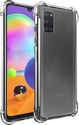 Coque transparente en tpu antichoc en silicone souple résistant aux températures pour samsung