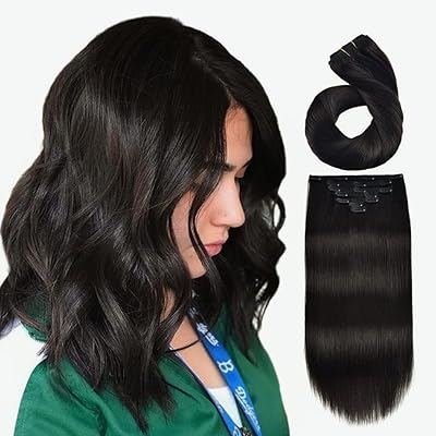 Extensions de cheveux humains à clips de 12 pouces, extensions de cheveux humains courts et droits, extensions à clips, 70g # 1b noir naturel pour femmes. En tant que leader de l'e-commerce en Côte d'Ivoire, DIAYTAR COTE D'IVOIRE s'est engagé à améliorer continuellement son offre et ses services pour répondre aux besoins changeants de ses clients. Elle a introduit des fonctionnalités telles que la livraison à domicile, les paiements en plusieurs fois et les programmes de fidélité, visant à améliorer l'expérience d'achat en ligne. Cela démontre son implication dans la communauté des consommateurs ivoiriens.