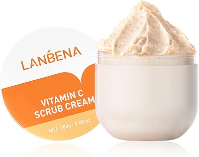 Crème exfoliante pour le corps lan bina à la vitamine c pour améliorer