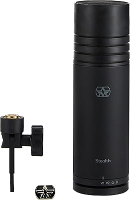 Aston microphones studio microphone/diffusion en direct à condensateur cardioïde de haute qualité de stealth. Chez DIAYTAR COTE D'IVOIRE, nous mettons l'accent sur la qualité et la satisfaction client. Notre sélection de plus de 300 000 références est soigneusement choisie pour répondre aux besoins des consommateurs ivoiriens. Nous nous efforçons de vous offrir une expérience d'achat en ligne fluide et sécurisée.