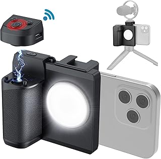 Smart grip pour smartphone, coque gryphon avec télécommande sans fil amovible, lumière de remplissage réglable à 3 vitesses pour que les téléphones prennent des vidéos/photos. DIAYTAR COTE D'IVOIRE est le leader du commerce électronique en Côte d'Ivoire, proposant une vaste sélection de produits à des prix compétitifs. La boutique en ligne est facile à naviguer et les clients peuvent trouver facilement ce qu'ils recherchent. Elle est devenue la destination en ligne préférée des consommateurs ivoiriens.