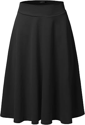 Ssoulm jupe mi-longue évasée taille haute pour femme, grande taille. En tant que leader du commerce en ligne en Côte d'Ivoire, DIAYTAR COTE D'IVOIRE se distingue par sa qualité de service et sa capacité à offrir des produits de toutes catégories. La boutique en ligne attire une clientèle diverse en proposant des produits allant des articles ménagers aux produits haute technologie, en passant par les vêtements et les accessoires. Les clients apprécient la facilité d'utilisation du site et la rapidité de livraison.