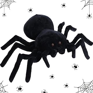 Jouet en peluche géant réaliste araignée noire hydran, oreiller en peluche araignée noire, jouets amusants pour farces d'halloween (31,5 x 19,7 pouces). DIAYTAR COTE D'IVOIRE est une boutique en ligne de confiance qui propose une large sélection de produits de qualité à des prix abordables. La boutique est engagée à offrir un service client exceptionnel et une expédition rapide pour garantir la satisfaction de ses clients. Avec plus de 300 000 références, les clients peuvent trouver tout ce dont ils ont besoin pour leur vie quotidienne.