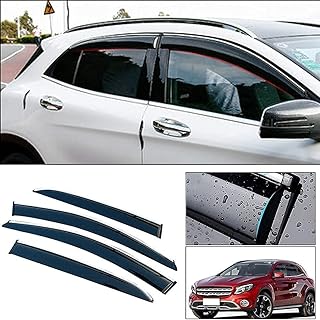 4 pièces déflecteurs de vent de voiture pour mercedes benz gla 200 220